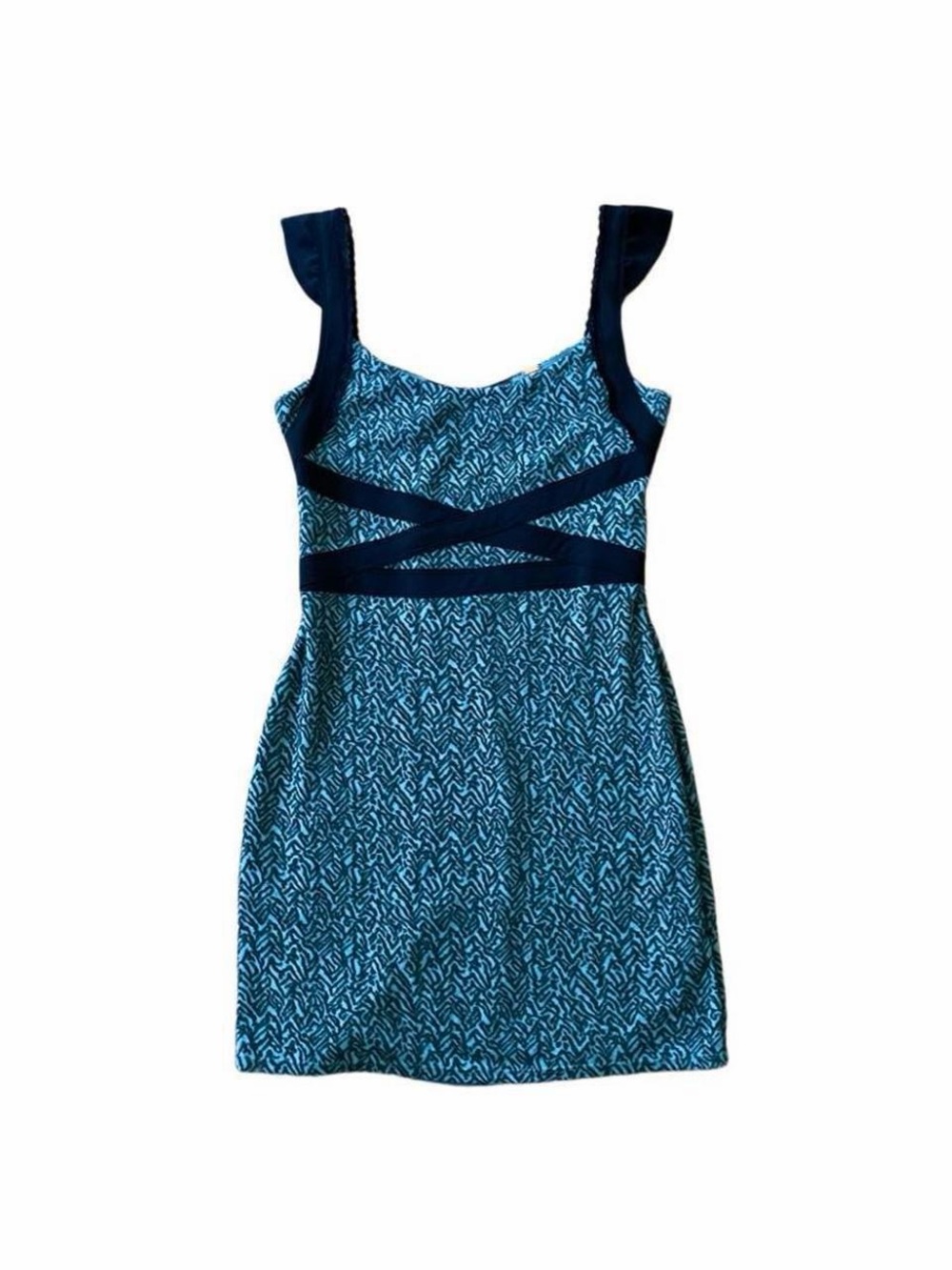 Free People Strappy Cutout Bodycon Mini Dress S